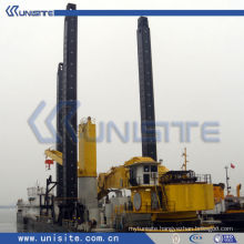 marine dredge spud carrier for cutter suction dredger (USC-2-005)